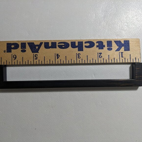 NEW- Set of 10 - Tunny Square Cabinet Handles - Oil Rubbed Bronze Finish - 6.3" - Picture 8 of 13